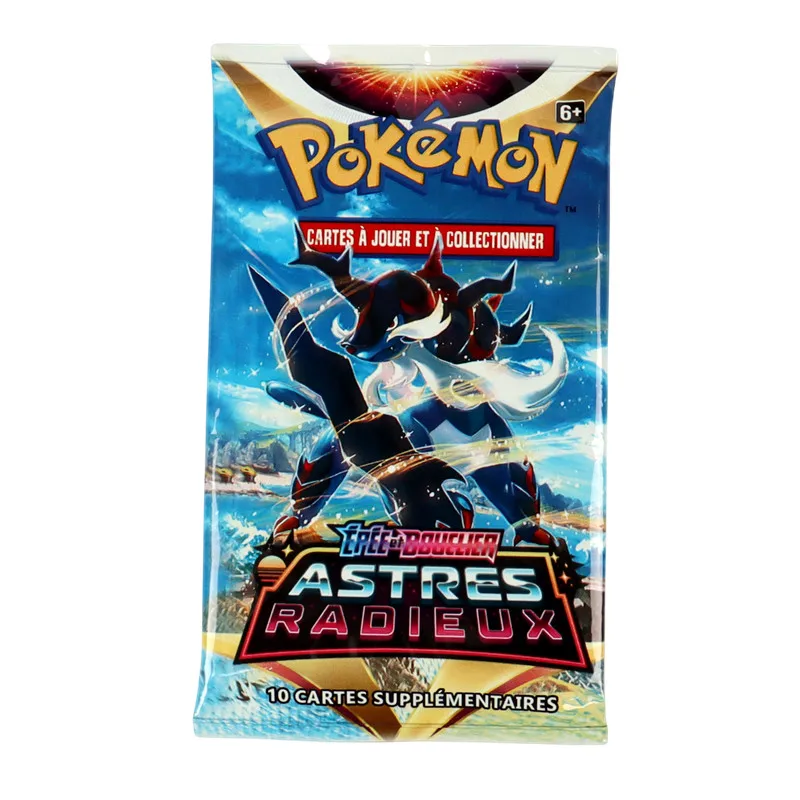 360Pcs French Pokemon Card Astral Radiance Booster Box Pokémon Français Trading Card Game Collection Cards Toy