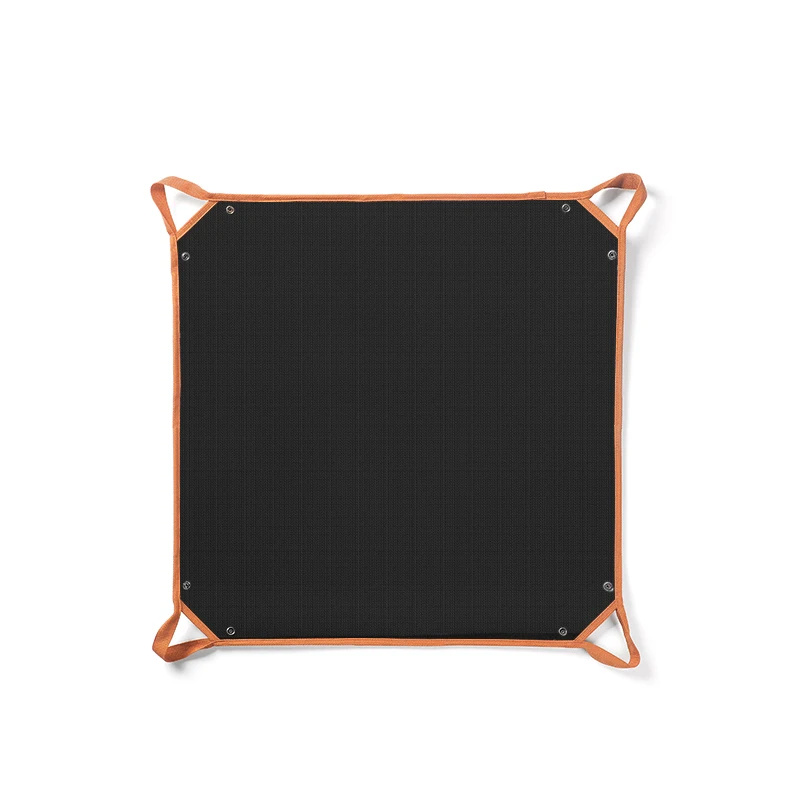 التخييم في الهواء الطلق بطانية مقاومة للحريق ارتفاع درجة الحرارة مقاومة سيليكون حريق القماش شواء شواء بساط عازل للحرارة #5