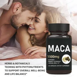 1 bottle of Maka capsules helps with overall health and life balance, enhancing immunity and health foods