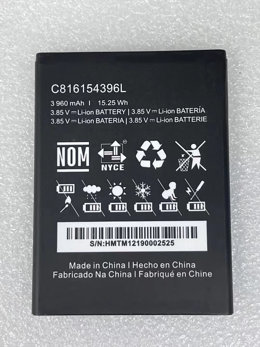 

Suit For BLU C816154400L Battery BLU G60 Battery