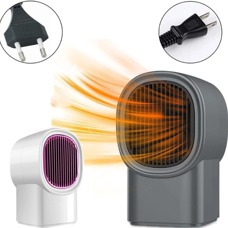 Bedroom Electric Heater Fan for Home Fan Heaters Household Warmer Machine 500W