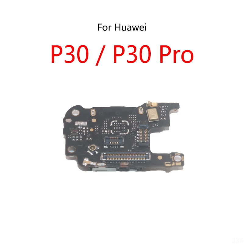 Sim Kaartlezer Socket Lade Slot Microfoon Module Board Signaal Antenne Connect Flex Kabel Voor Huawei P30 Pro