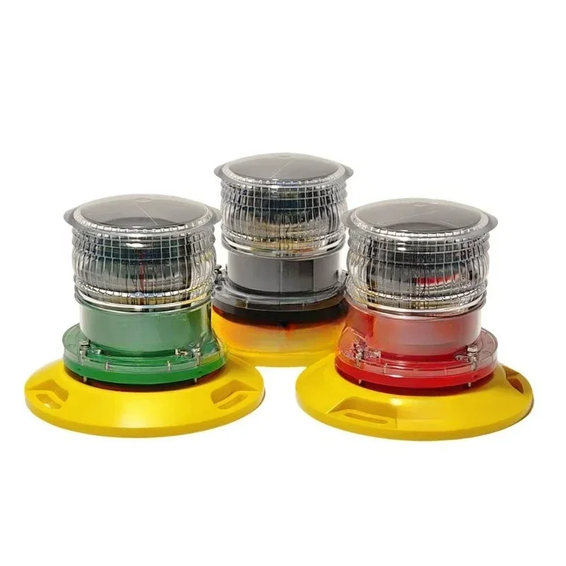 Barge Stern and Starboard Solar Light Emitting Diode Boat Navigation Light