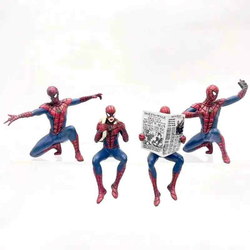 New Product In Stock Spider Man Static Statue China Replica 3-Inch Doll Model 4 Bagged Desktop Ornaments Surprise Gifts