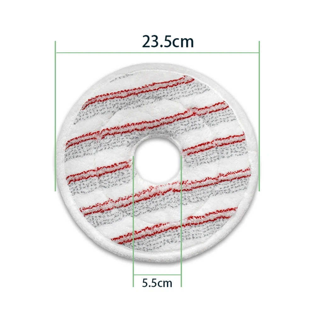 A09G-4Pack ميكروفايبر قابل للغسل لـ Vileda Spin & Clean Mop Refill مكنسة كهربائية للاستخدام الجاف والرطب ممسحة الملابس