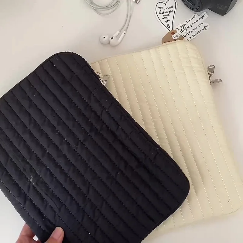 Solid Color Tablet Bag For IPad Pro10.5 11 Macbook Air Pro13.3/13.6 14 15 16 Samsung Dell 15.6 Inch Lightweight Laptop Sleeve