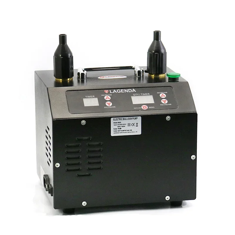 

B322 3.0 Digital Timer and Counter Electric Balloon Inflator B322 has two start - up functions: press - operated and pedal - ope