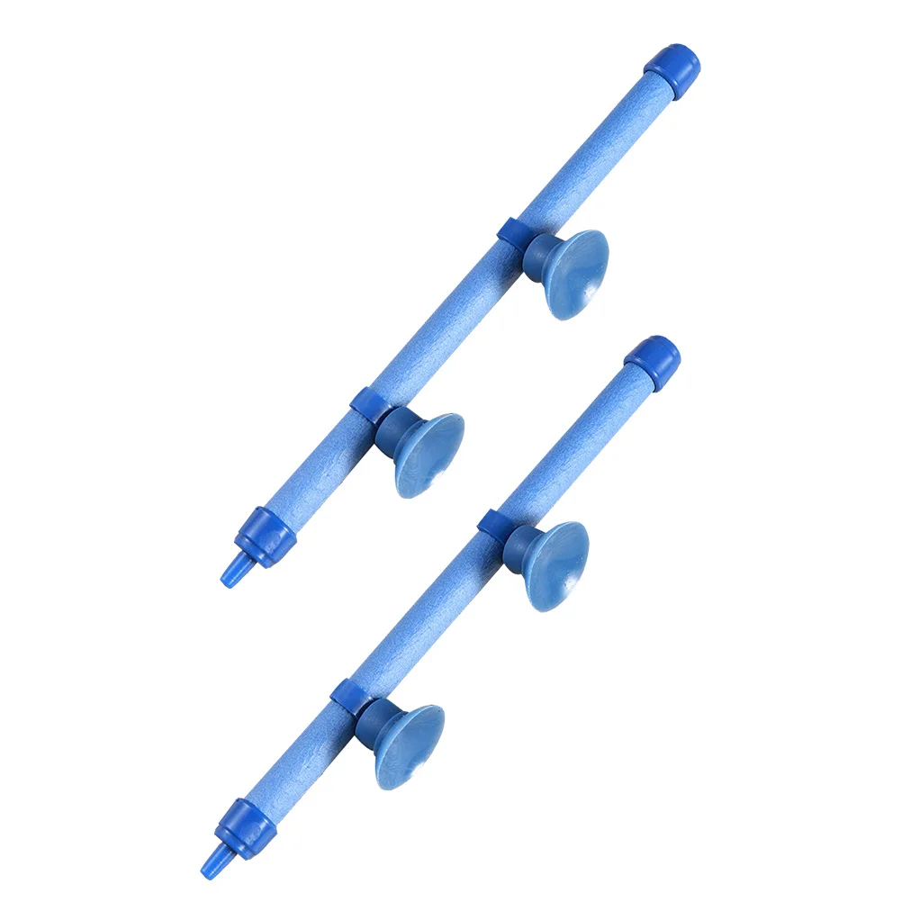 2개입 수족관 에어 스톤 바 어항 버블링 스트립 산소 증가 스트립 수족관 버블 디퓨저 어항 액세서리