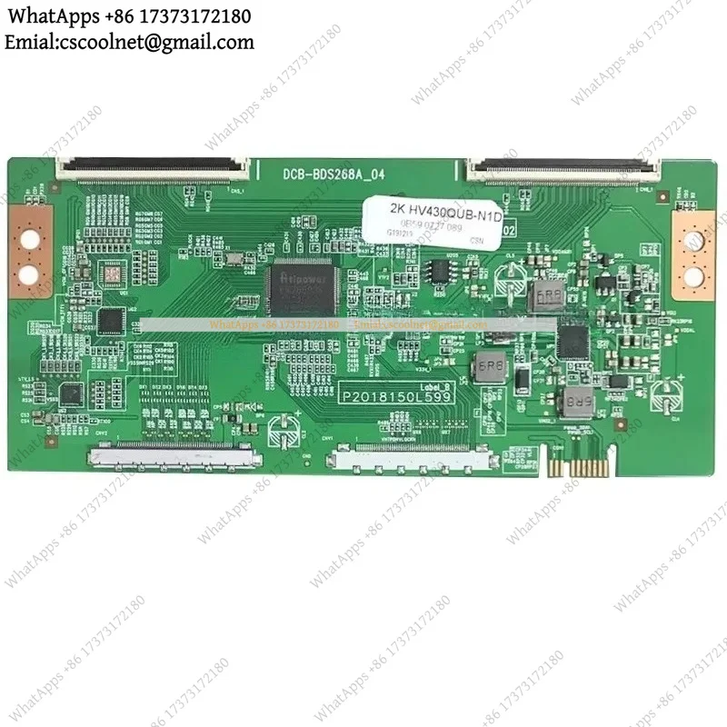 k3 for T-Con Logic Board for DCB-BDS268A 04 55 HV430QUB-N1D 2K LCD TV TCON Replacement Part