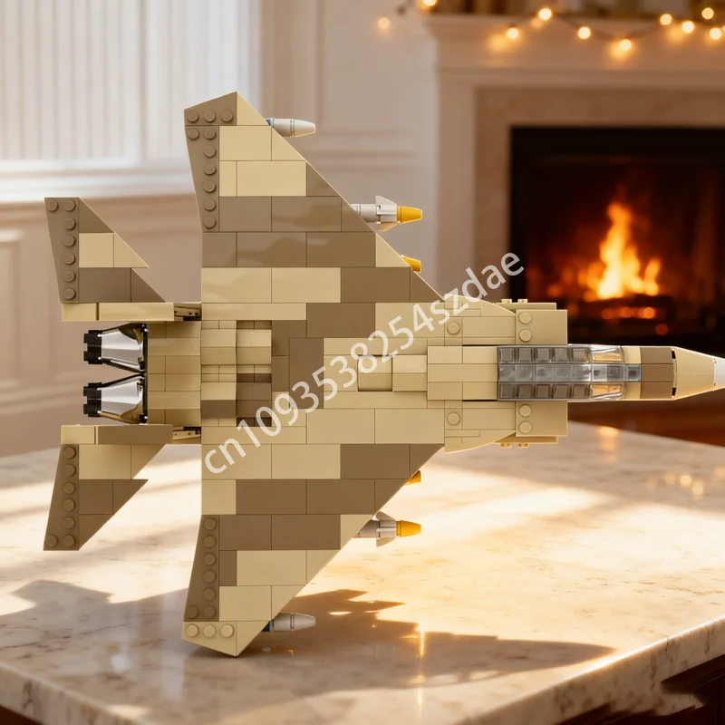 

500pcs MOC F Strike Eagle 1 Scale City Airported Model Building Blocks Toy DIY Creative Christmas Gift Idea Brick Kids Birthday
