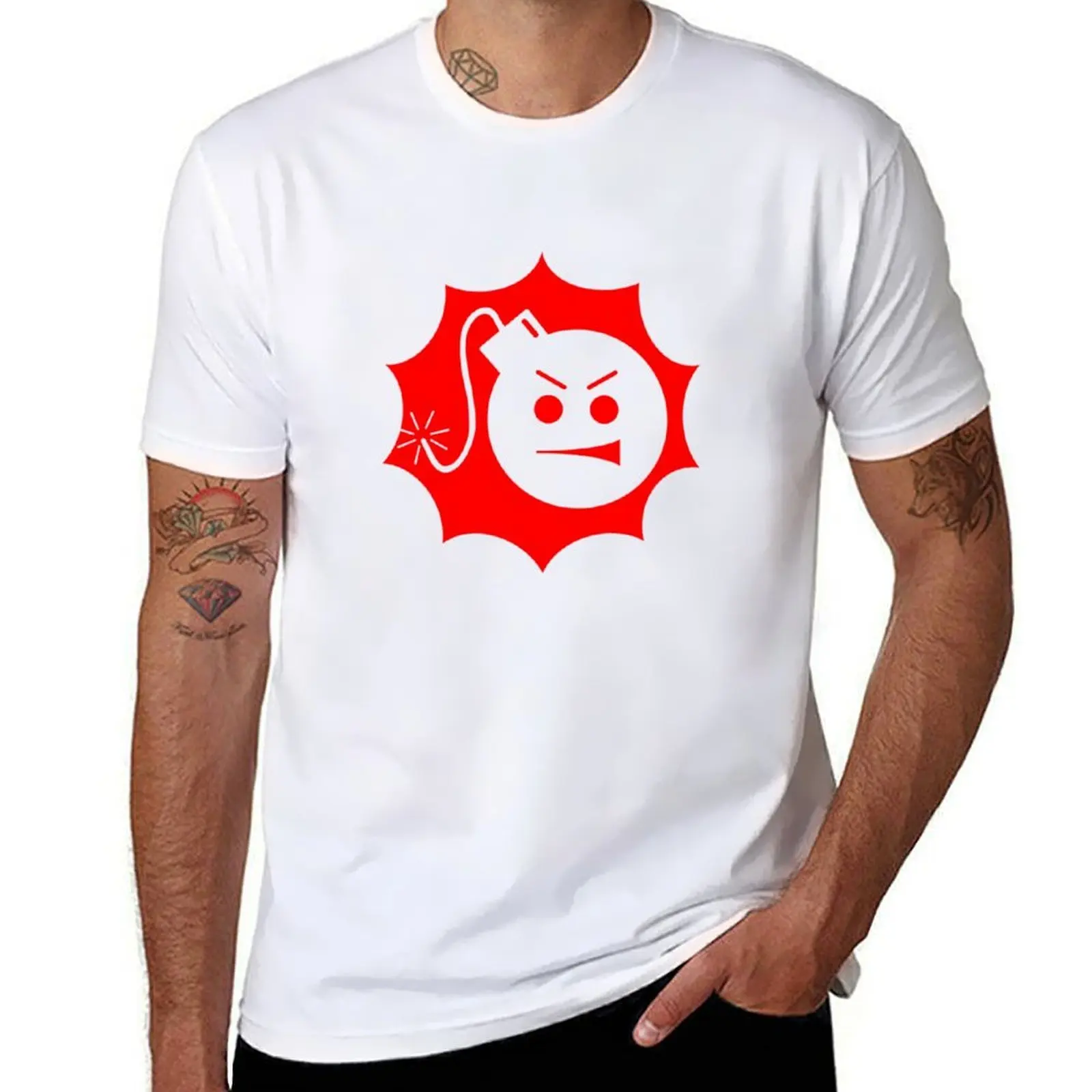 Camiseta Serious Sam, camiseta para hombre, camisetas de algodón 100% de anime, camiseta de gran tamaño