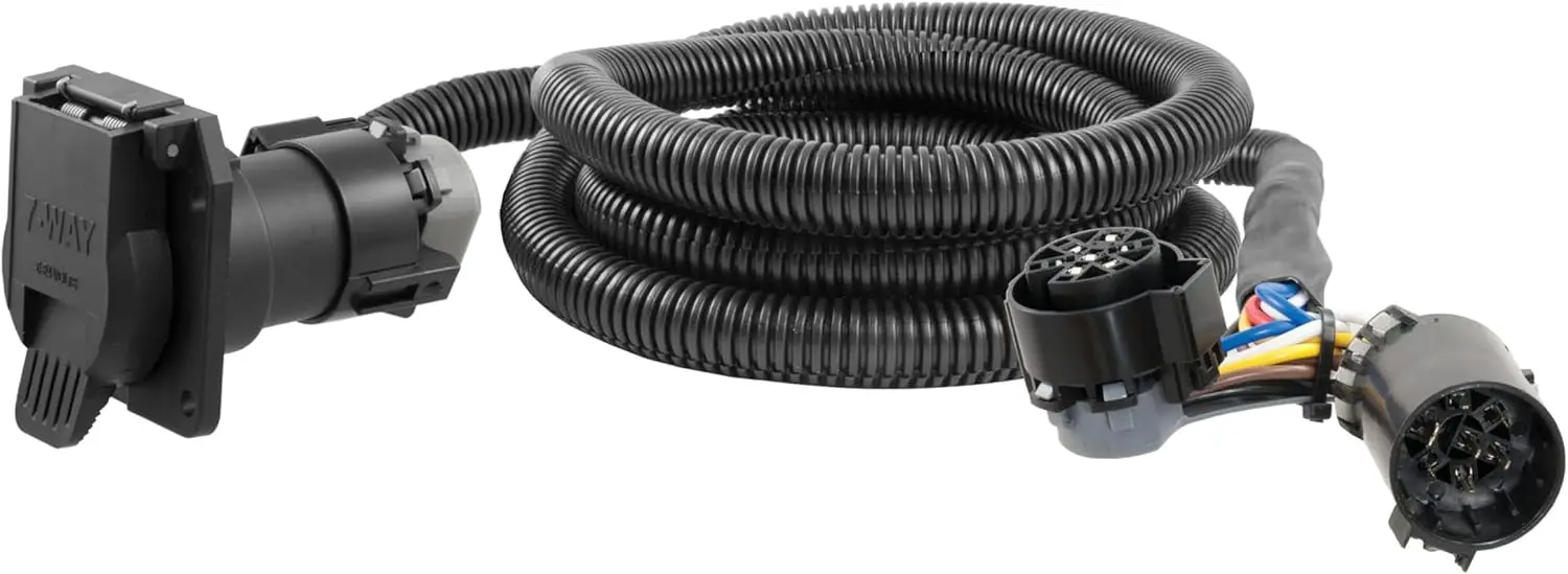 

Удлинительный кабель для электропроводки прицепа к грузовому кузову (7 футов, 7 контактов) для отдельных моделей, простая установка