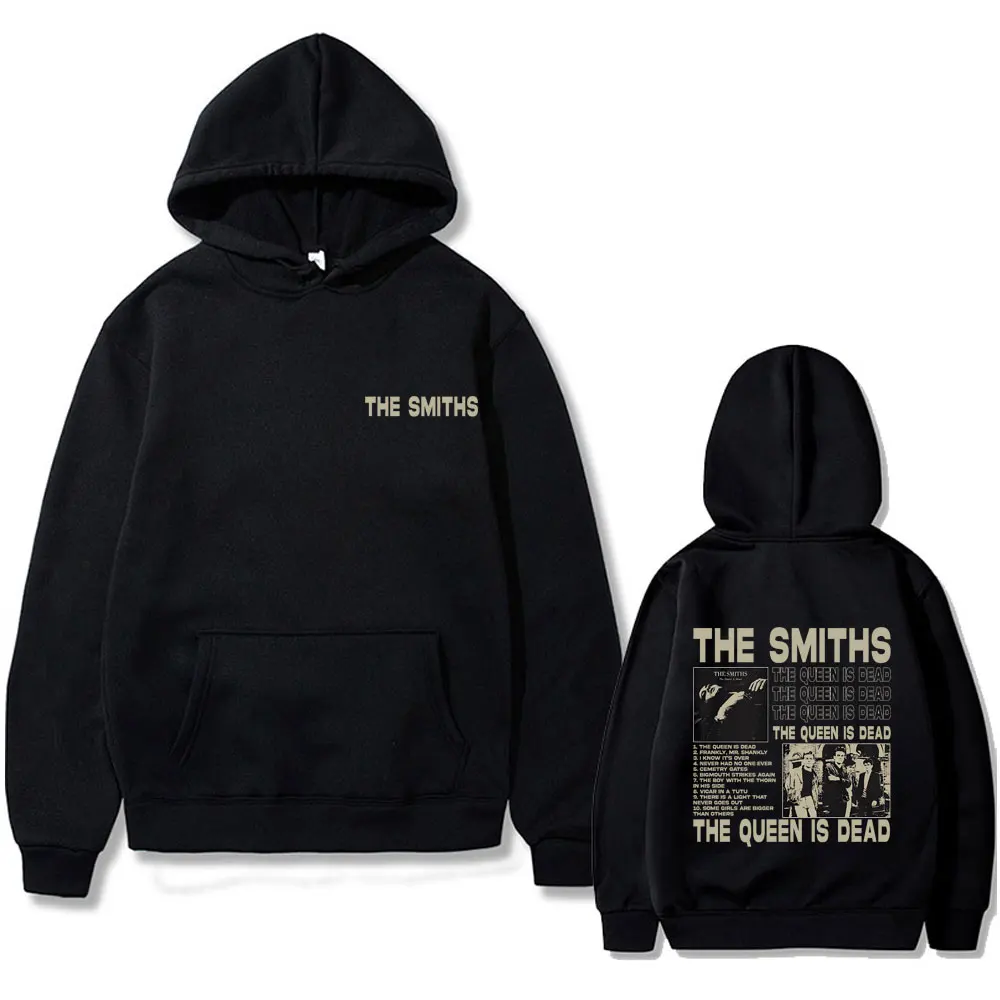 

Alternative Rock Band The Smiths The Queen Is Dead Album Print Hoodie Male Fashion Vintage Music Pullover Men Oversized Hoodies