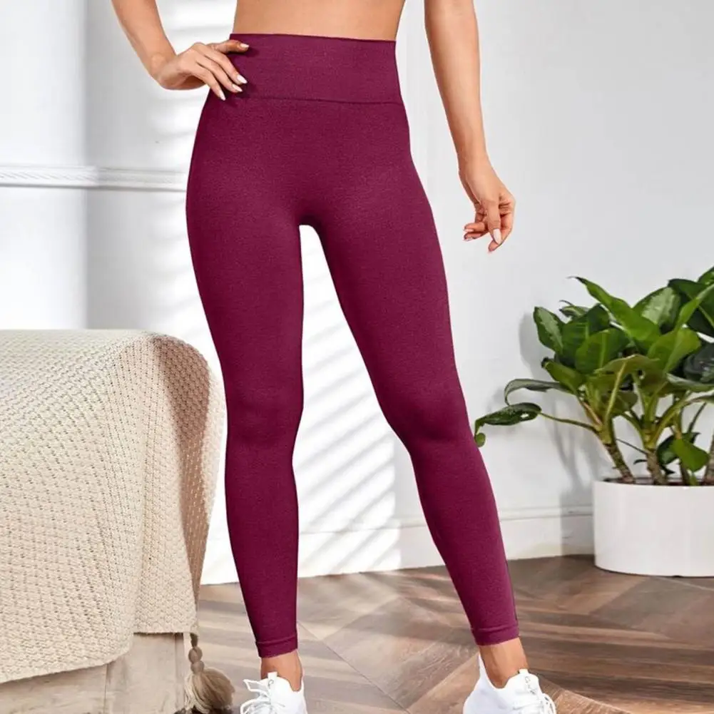 Fitness WomeYoga Pants Sport Seamless Leggings High Waist Elastic Yoga Leggings Gym Jogging Quick Dry Push Up Slim Pants Female