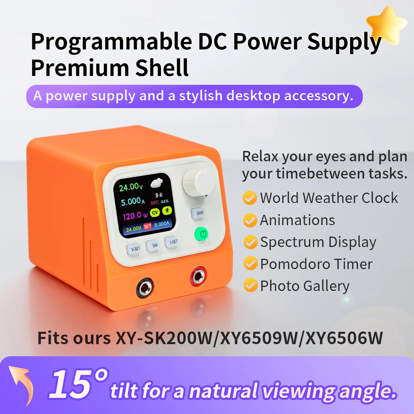 SK200W Finished Product CNC Adjustable Voltage DC Adjustable Voltage Stabilizing Power Supply Constant Voltage and Constant Curr
