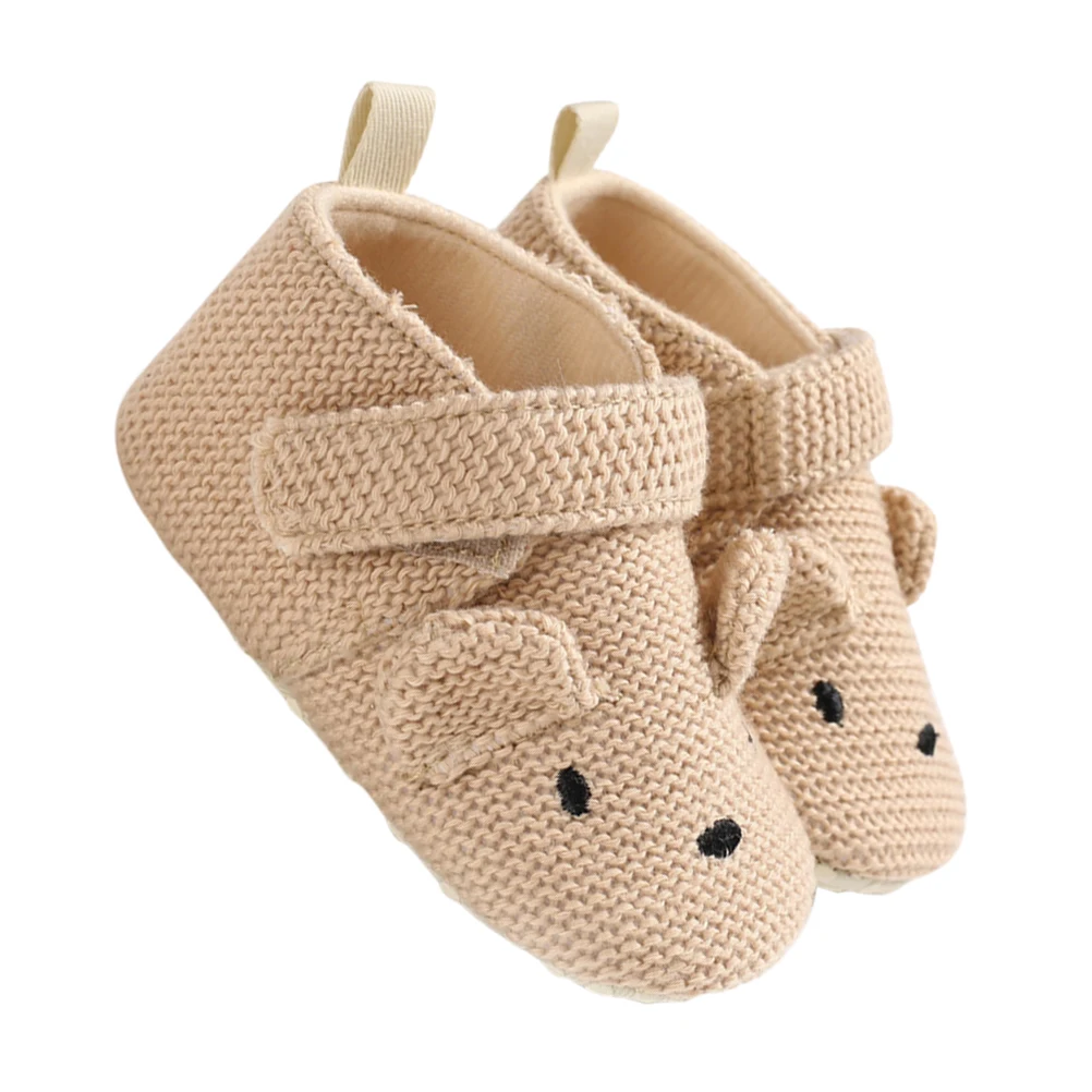 Chaussures légères en coton pour bébés filles, pantoufles d'intérieur d'automne, respirantes, confortables et durables