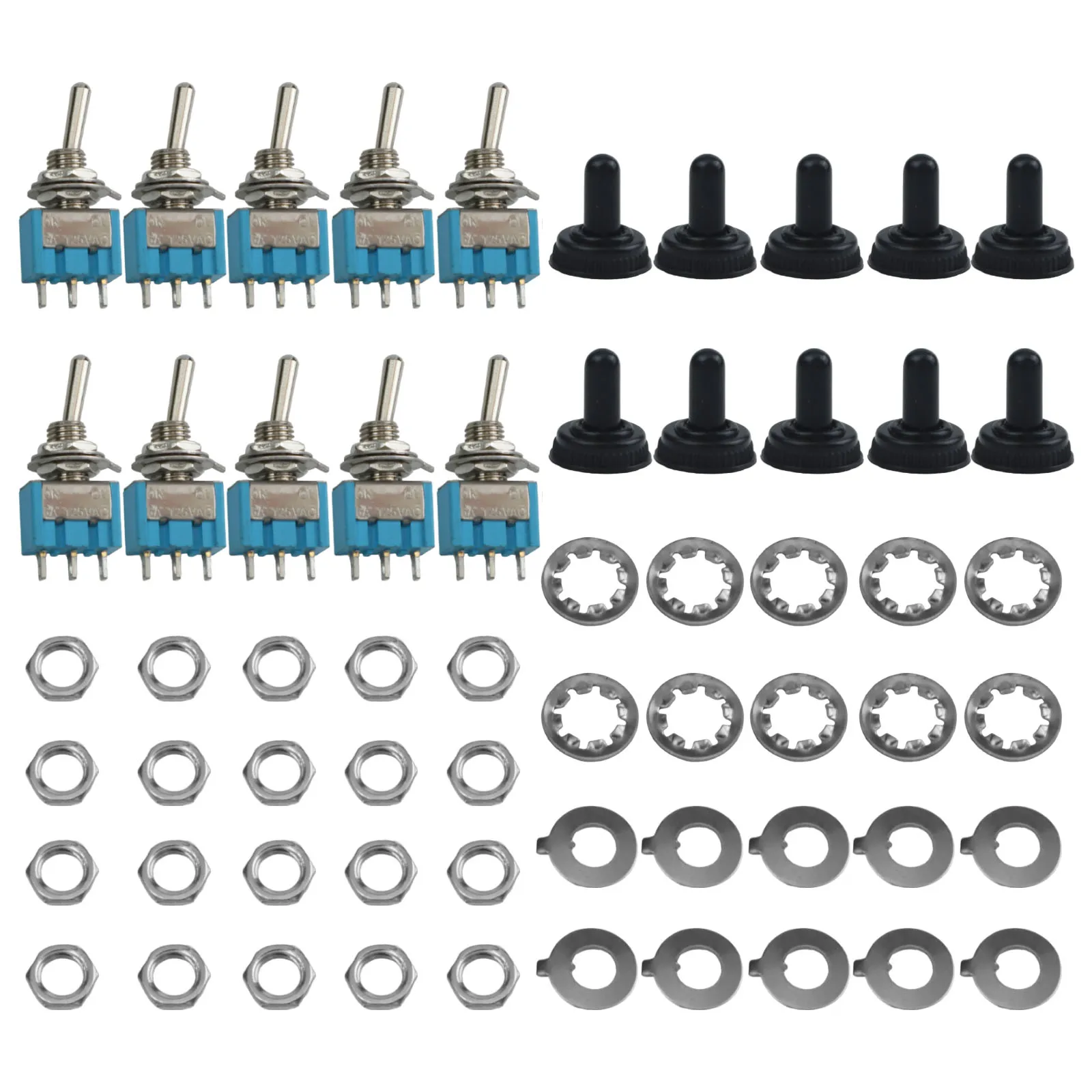 

Набор из 10 надежных мини-металлических переключателей, предназначенных для работы, эффективно в зависимости от различных условий, идеально подходит для ваших потребностей.