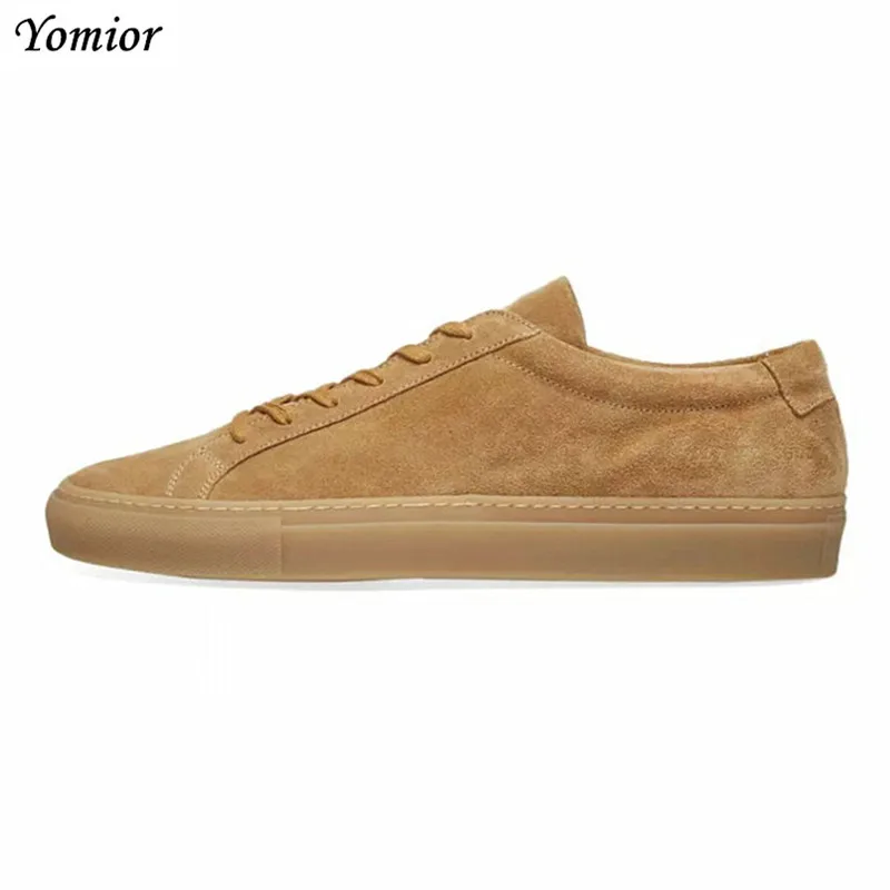 Handmade Quality Cow Leather Men Casual Shoes Flats Breathable Loafers Vintage British Big Size Luxury Dress Sneakers Designer