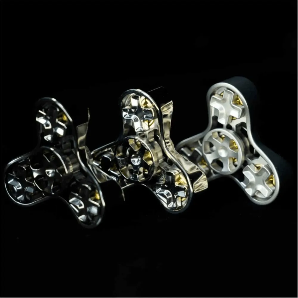 QEDC الطائرات تململ سبينر ألعاب متململة للبالغين أدوات تخفيف القلق المعدنية التصاميم الأصلية الدوران #5