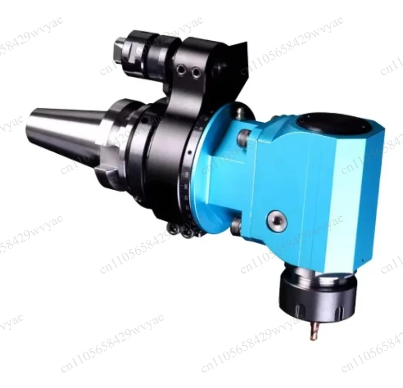 90 Degree Right Angle Milling Head, BT40 ER32 BT50 Shank Horizontal Side Milling Unit For CNC Machining