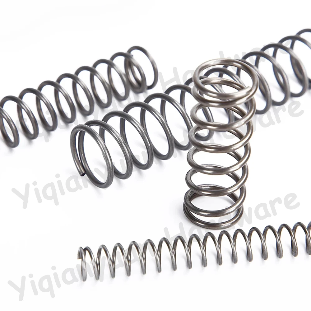 5Pcs Cylindrical Coil Compression Spring Wire Diameter 3.0mm Steel 65Mn Rotor Return Compressed Spring for Hardware And Tools