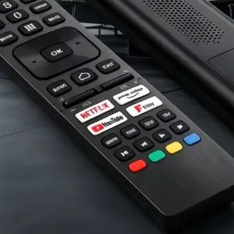 

SHWRMC0137N TV Remote Control for Sharp Aquos 50EQ3EA 50EQ4EA Compatible Replacement Electronics Accessory