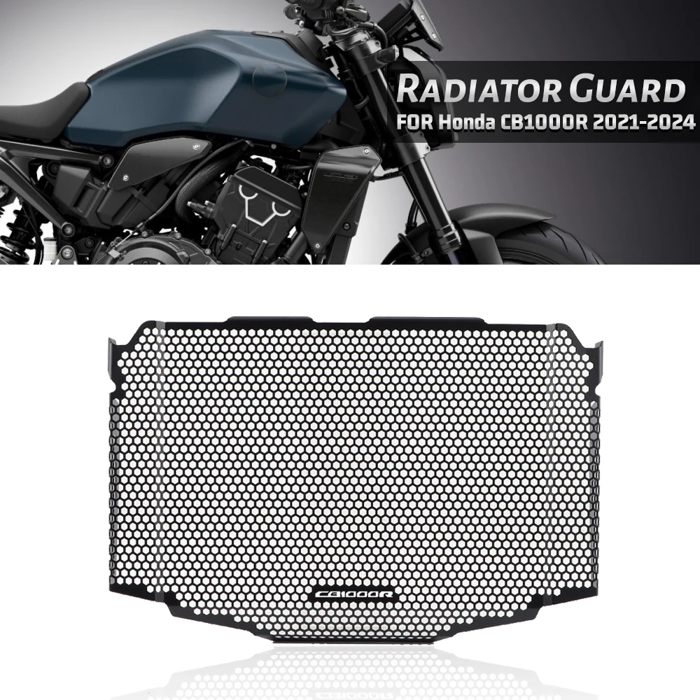 

For Honda CB1000R CB 1000R Neo Sports Cafe 2021 2022 2023 2024 Motorcycle Radiator Guard Grille Cover Protector - CNC Aluminum