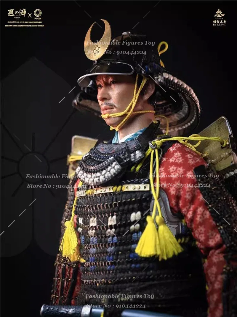 

PION 1/6 TC003 Men Soldier Tada Mochiyo The Governor Of Hyuga Akechi Mitsuhide Full Set 12Inch Action Figure Model