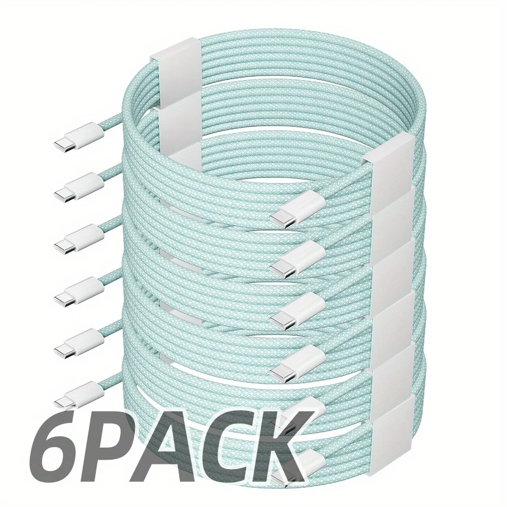 6Pcs 2M/6Ft 60W Usb…