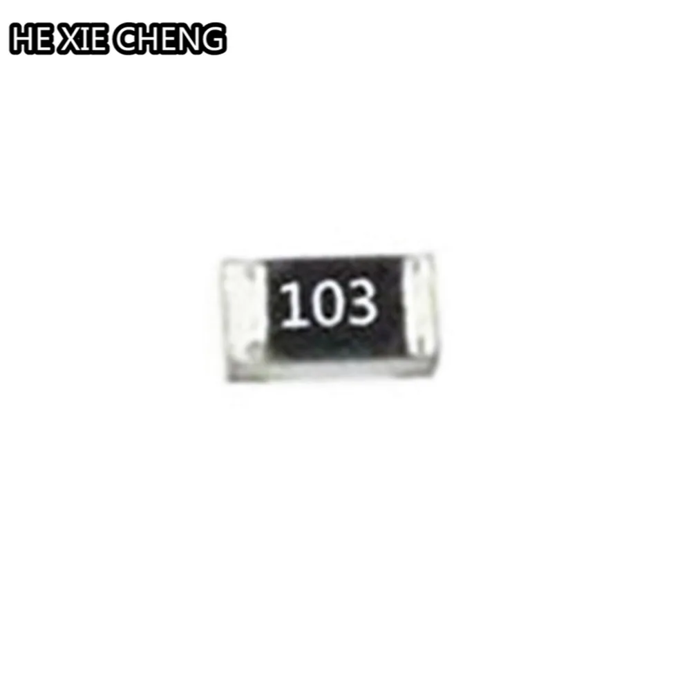 100 Uds 0603 resistencia SMD 10K ohm 10KR 103 5% 1/10W