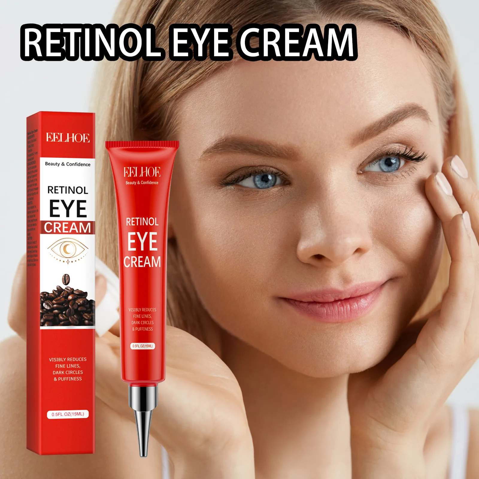 Crème anti-déformable pour les yeux, élimine les poches sous les yeux, lifting, raffermissant, lisse, soin de la peau, hydratant, massage instantané