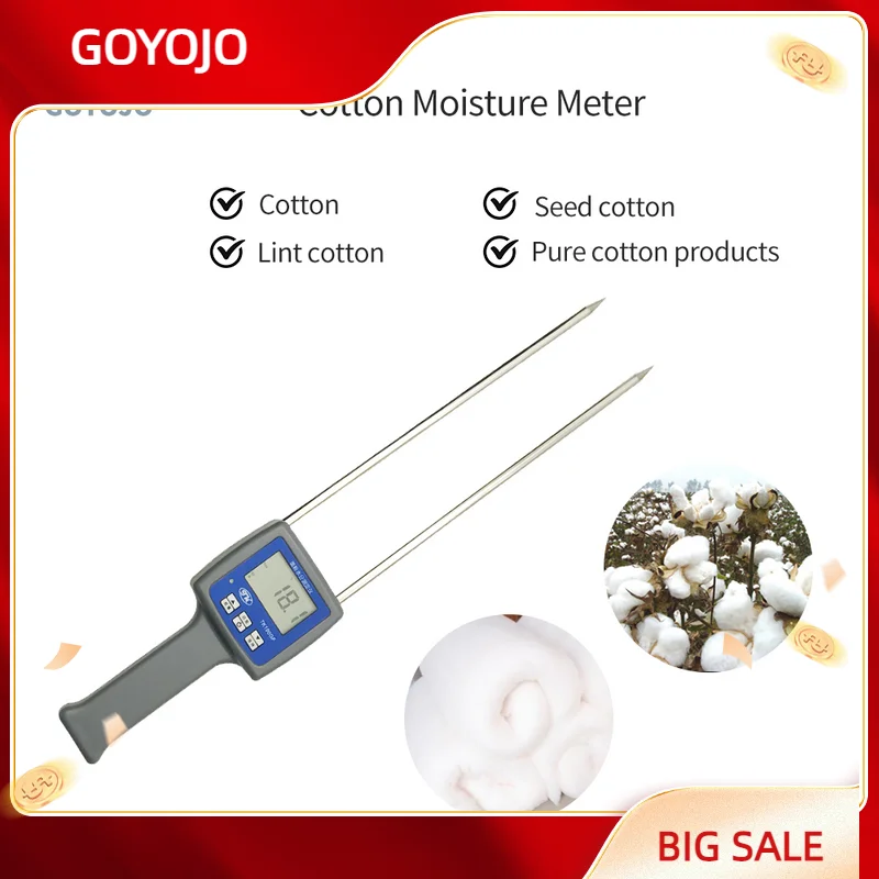 TK100C Cotton Moisture Meter For  Lint  Seed  Fabrics And Other Industries