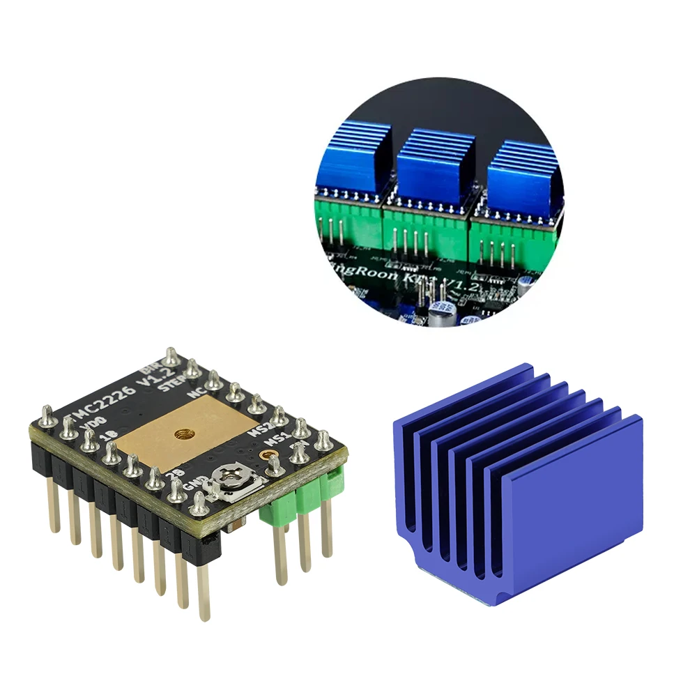 Makerbase MKS TMC2226 2226 sterownik silnika krokowego StepStick części drukarki 3d 2.5A UART ultra cichy VS TMC2209 TMC2208 — zdjęcie produktu 2