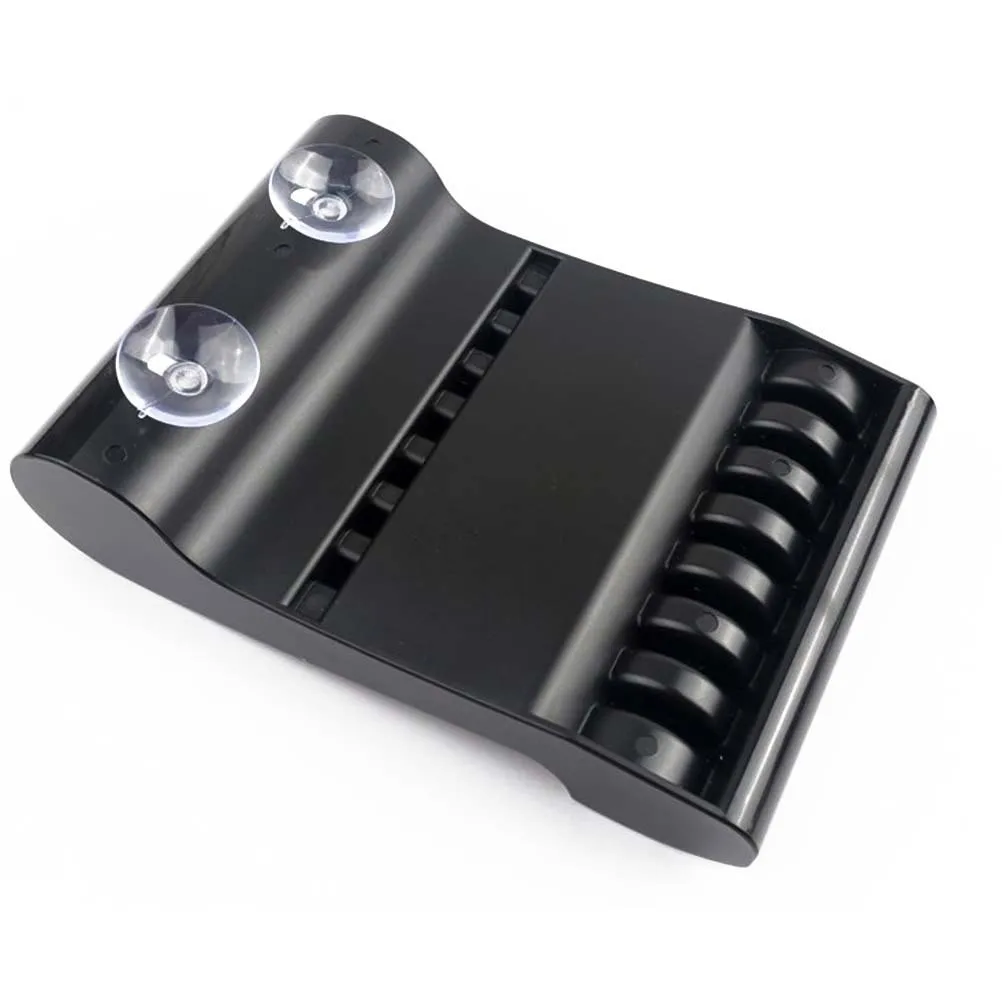 

Salon Hairdressing Scissors Holder Stand Black Stylist Accessories Storage Shelf Pot Clips Organizer Hair Salon Accessories