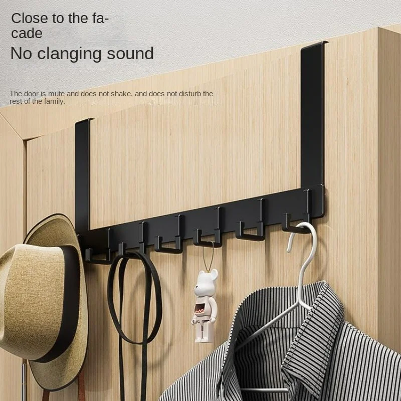 No Punching of The Hook Behind The Door, Hanger Storage, Clothes Storage Rack, Wall Hanger, Door Back Type