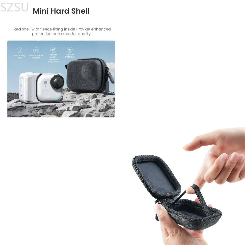 SZSU Ergonomic Camera Storage Solution Against Scratch Lining For Hiking Cycling Travel