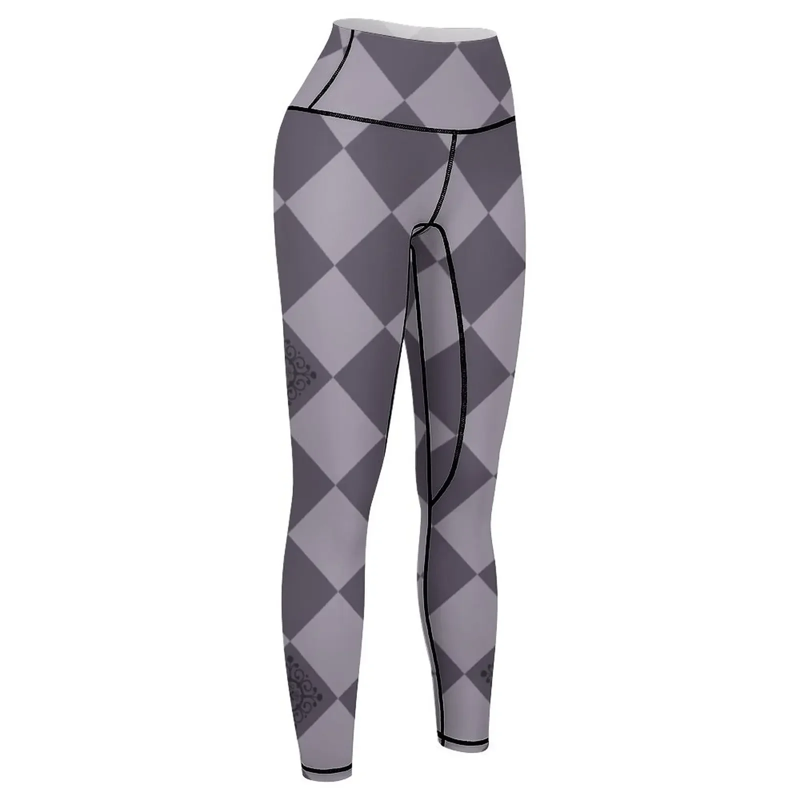 Devil Homura Harlequin Leggings Legging sexy woman gym top joggers for Women sportwear Womens Leggings 6