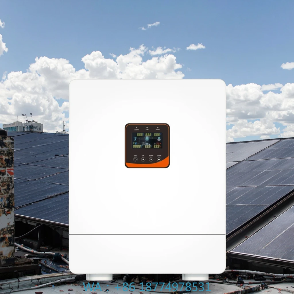 Max MPPT Charging Supports Battery-Free Output Hybrid 10kw Solar Inverter with 200A