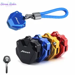 For YAMAHA FAZER FZ1 FZ6 FZ8 FZ 1 6 8 FAZER125 Motorcycle Keychain Key Shell Key Case Cover Key Chain Keyring CNC Accessories