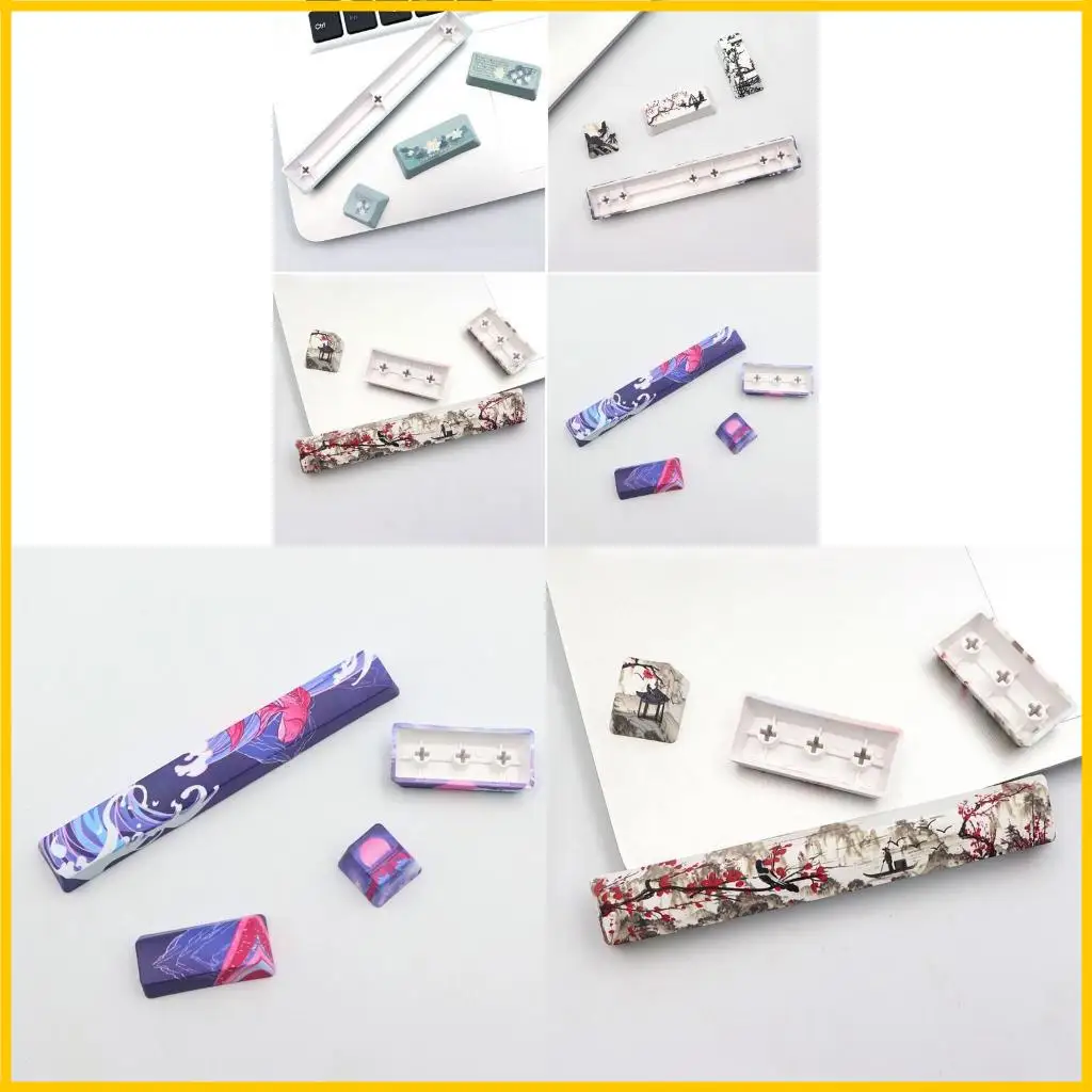 

4 клавиши PBT Dye Dye Subbedcaps OEM 6.25 Space ESC Введите набор цветных клавиш