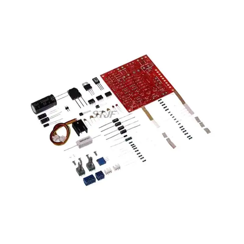 조정 가능한 DC 조정 전원 공급 장치, DIY 키트, PCB 전압 조정기 세트, 0-30V, 2mA-3A