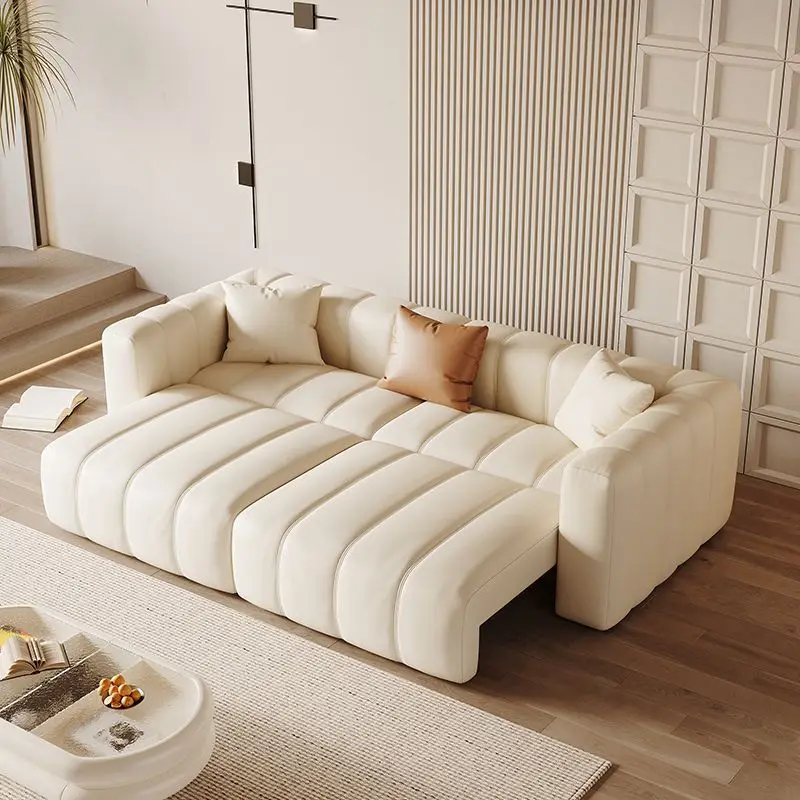 أريكة كرسي كهربائية بيضاء فاخرة مقاومة للماء أريكة كرسي كهربائية للاسترخاء في الشمال لغرفة المعيشة أثاث منزلي من Woonkamerbanken #2