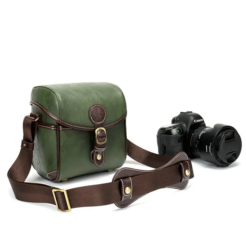 NEW PU Leather Camera Bag Camera Case For NIKON CANON SONY FUJI DSLR SLR