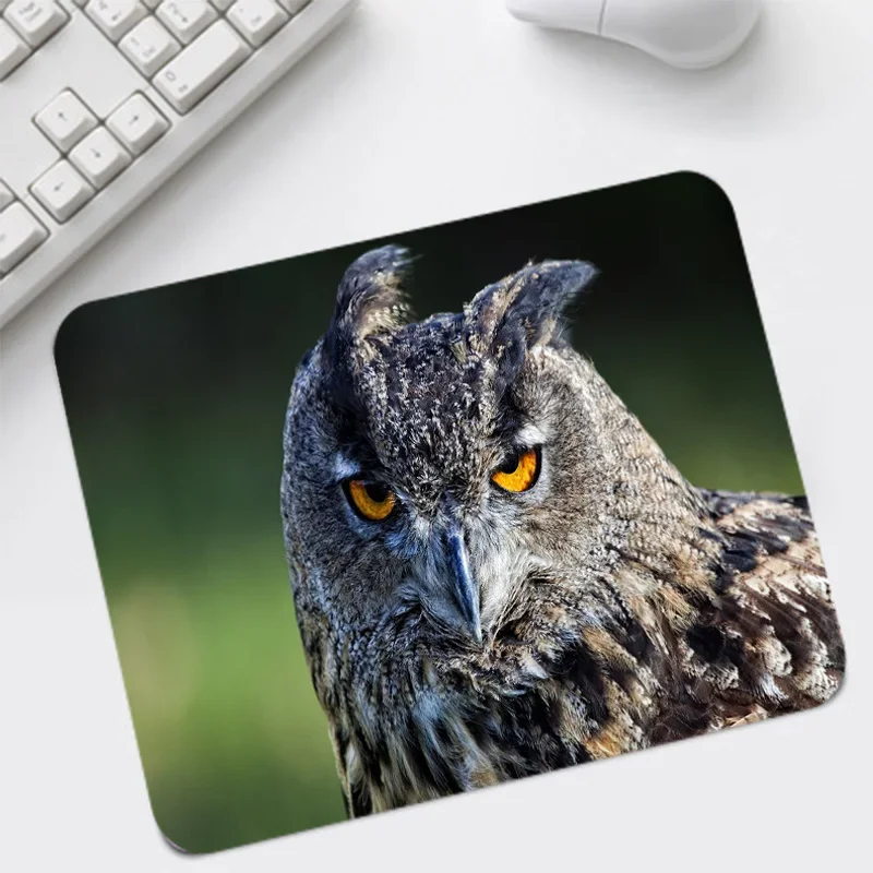 MRGBEST Big Promotion Small Mouse-pad Animal Owl Desktop Game Pad 220x180mm Provide Comfort Personality Table Pads for Gamer