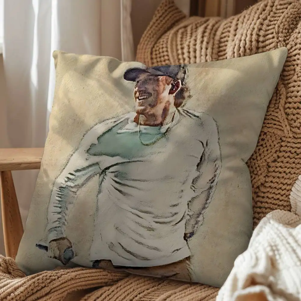I m The Problem Morgan Wallen Cushion Cover Suitable For Sofa Car Bedroom Office Cushions Decorative Pillow Case