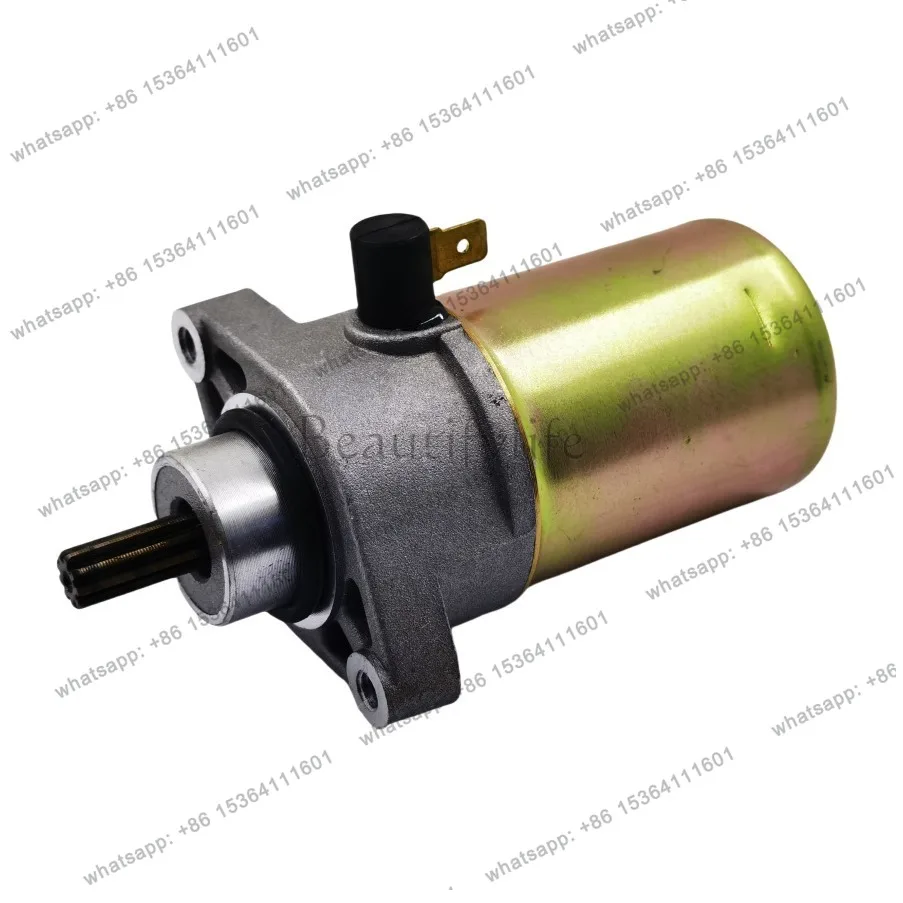 Suitable for 110 color zinc, motorcycle starter motor starter motor