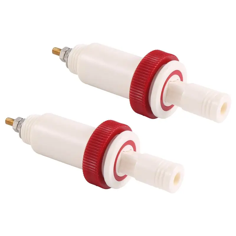 N35R-2 Pairs Of 4 Mm Banana Cross Jack 10Kv -30Kv High Voltage Connector Plug And Socket Power Supply Test Instrument
