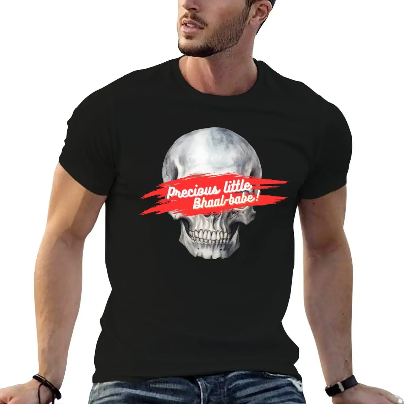 

Astarion Quote : Precious little Bhaal-babe! T-Shirt Blouse sublime men t shirts high quality