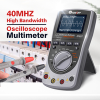 Handheld Oscilloscope 200MS/S Sampling Rate Oscilloscope True RMS Multimeter Digital Professional Oscilloscope 40MHZ Bandwidth