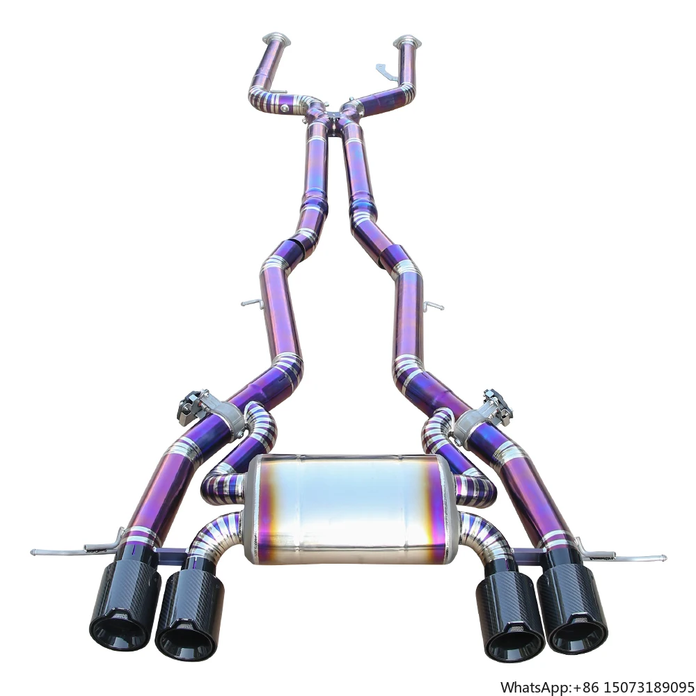 

KYOSTAR Titanium Tuning Exhaust System Muffler Car Valve Valvetronic Exhaust for G82 M4 G80 M3 Exhaust Pipes